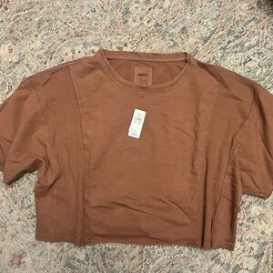 NWT Aerie Lightweight Crop Sweatshirt Size Medium